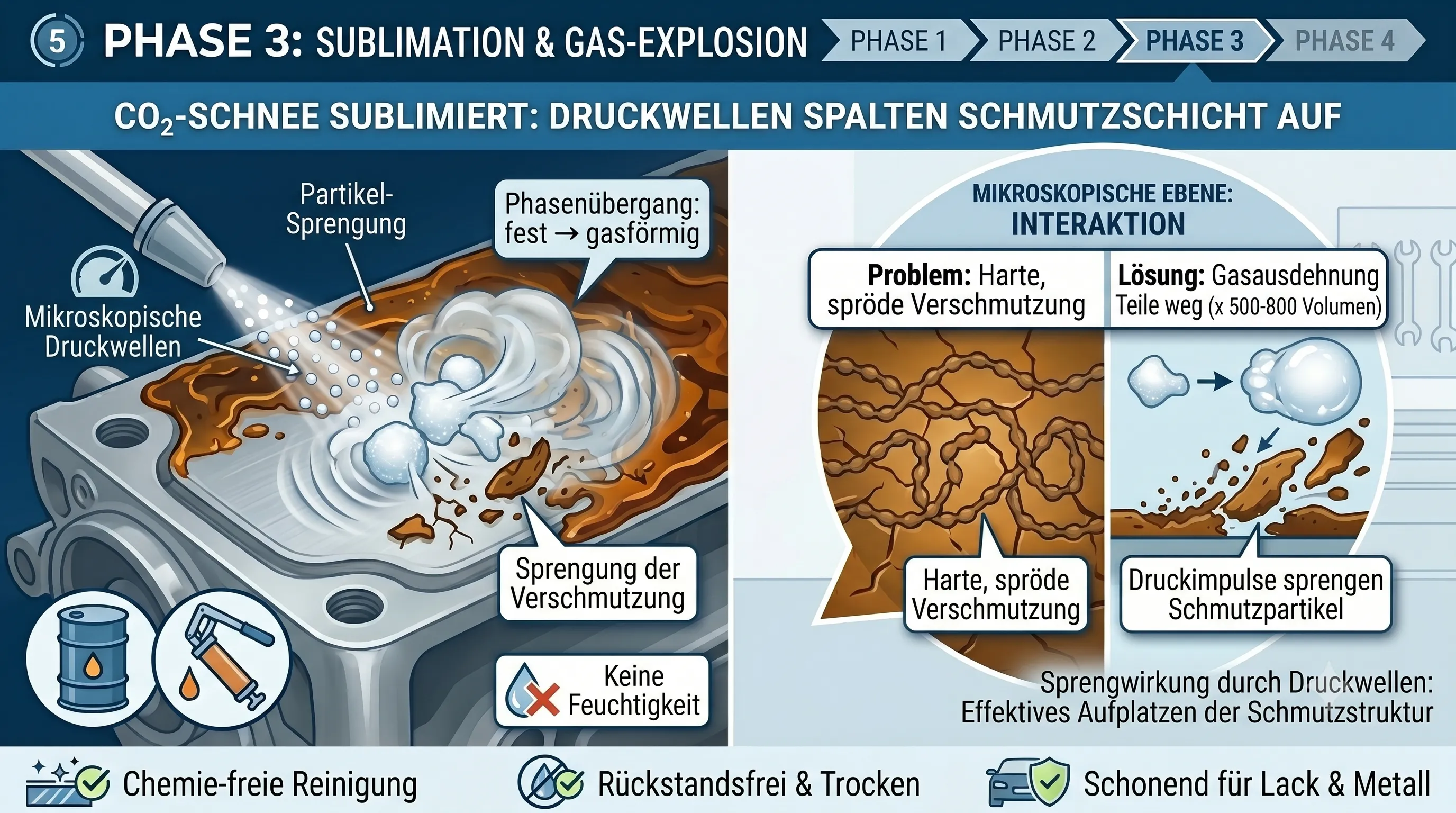 Sublimation Effekt