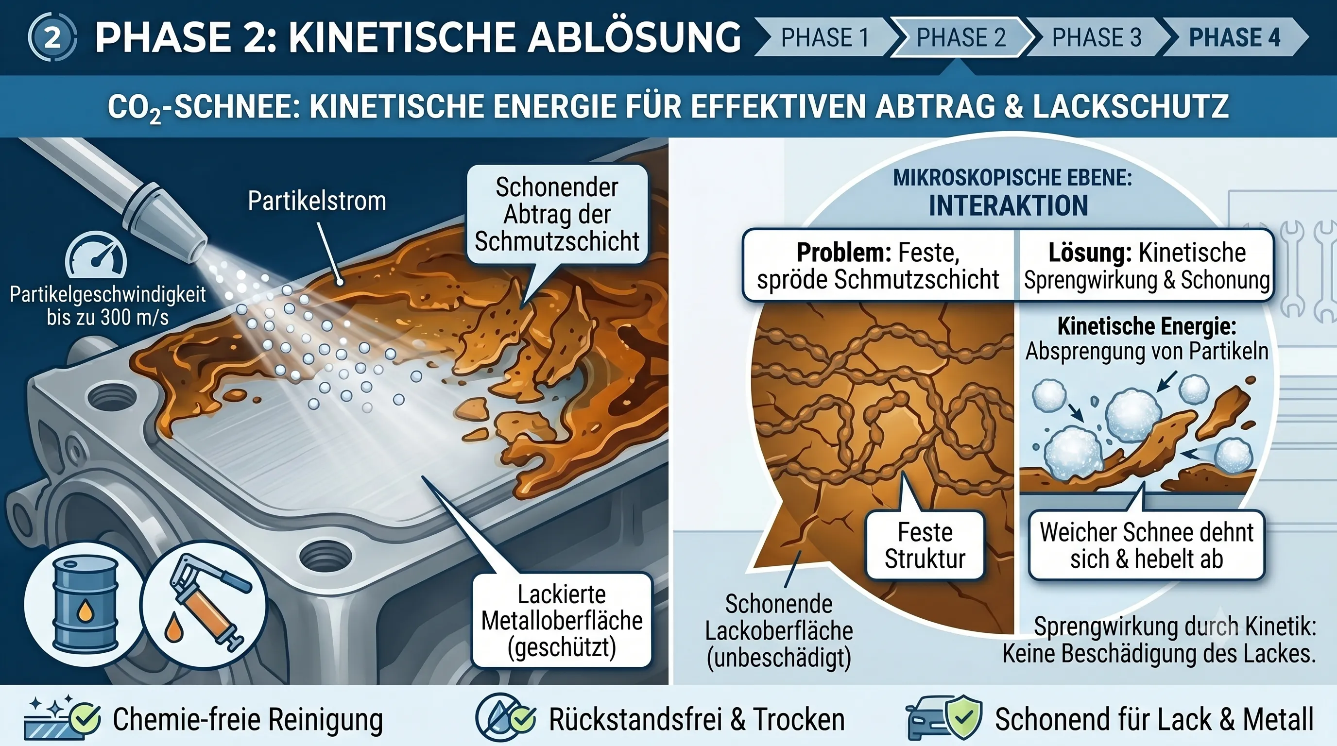 Kinetische Ablösung
